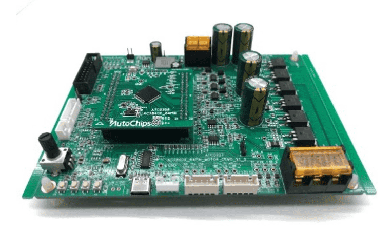 易币付完成新一代功能安全MCU AC7840x电机板设计与制作